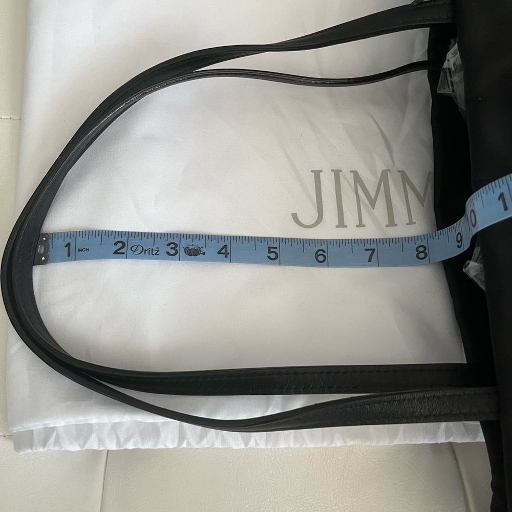 Jimmy Choo Candice Caulisse Nylon/Leather Bag- New - Picture 14 of 15
